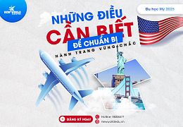 Du học Mỹ 2025 – Những điều cần biết để chuẩn bị hành trang vững chắc