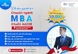 Du học Canada 2025 - Ngành MBA chuẩn AACSB tại International Business University (IBU) Toronto, Ontario