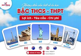 Những điều cần biết về Du học từ bậc Trung học cơ sở và THPT: Lợi ích, yêu cầu, chi phí