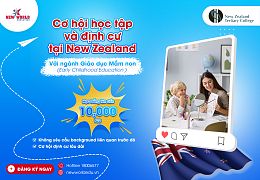 Du học New Zealand 2025 - Đón đầu cơ hội ngành Giáo dục mầm non cùng trường New Zealand Tertiary College NZTC