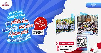 Du học hè Canada 2026: Hè phiêu lưu – Thỏa sức vui chơi, khám phá bao điều mới