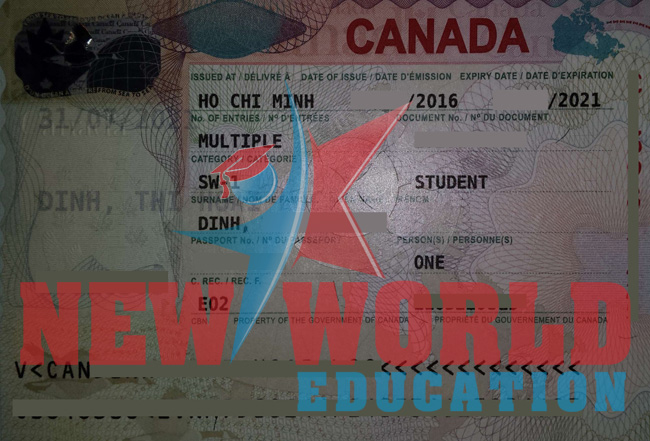 VISA DU HOC CANADA