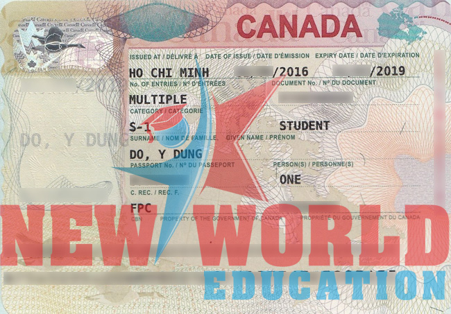 VISA DU HOC CANADA