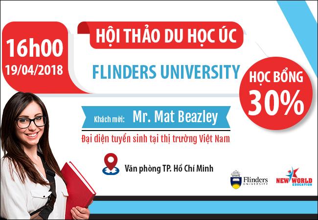 DU HOC UC TRUONG FLINDERS UNIVERSITY