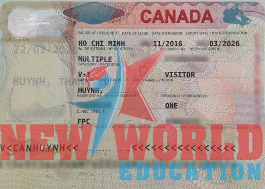 VISA DU LỊCH CANADA