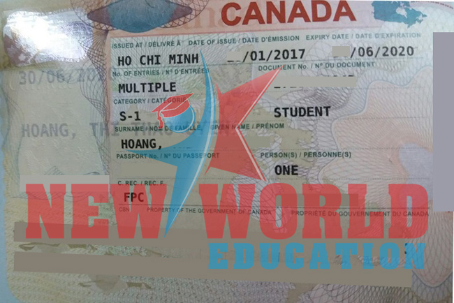 VISA DU HOC CANADA