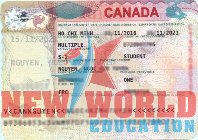 VISA DU HỌC CANADA