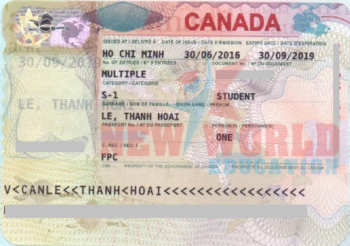 VISA DU HOC CANADA
