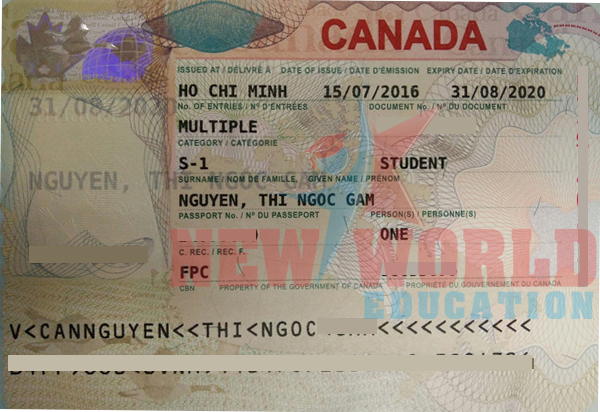 VISA DU HOC CANADA