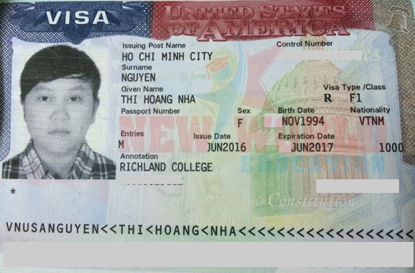 VISA DU HOC MY