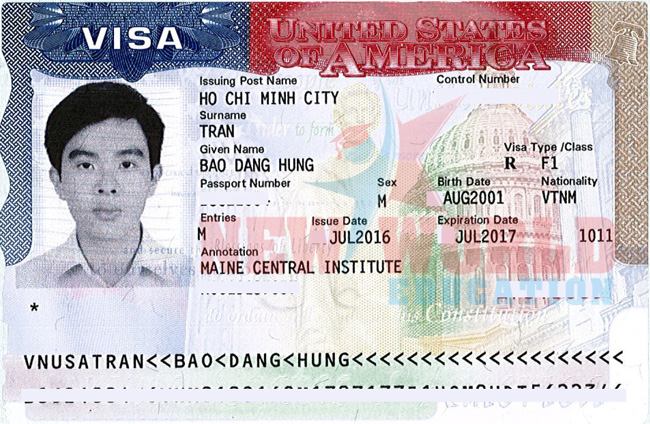 VISA DU HOC MY