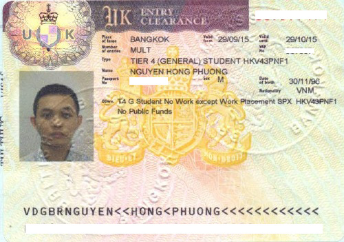 VISA DU HỌC ANH