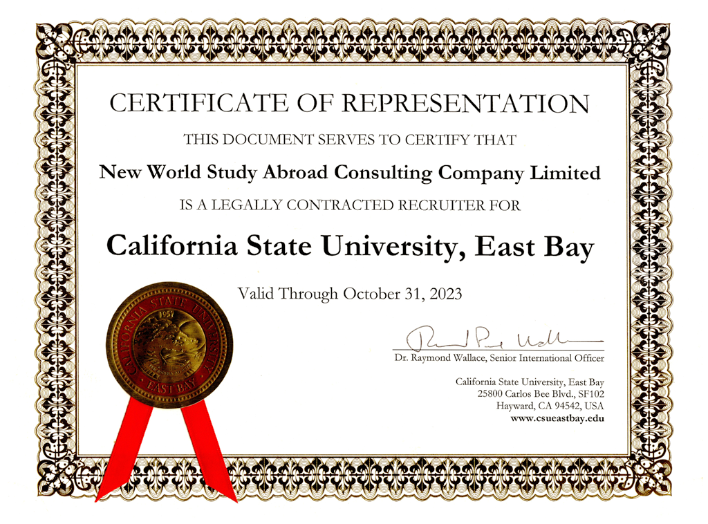 California State University, East Bay - Hayward, California, Mỹ