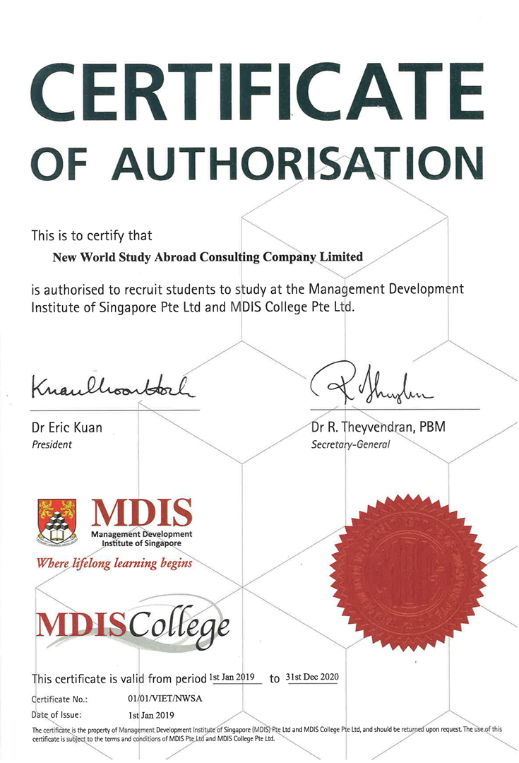 Management Development Institute of Singapore (MDIS)