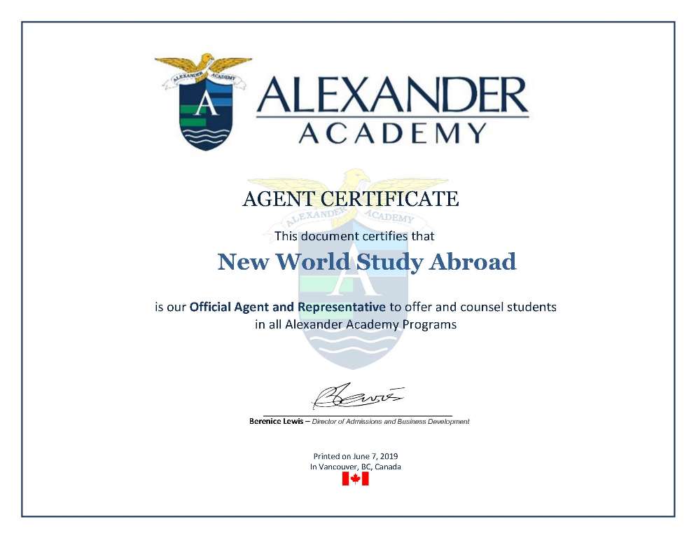 Alexander Academy - Vancouver, British Columbia, Canada