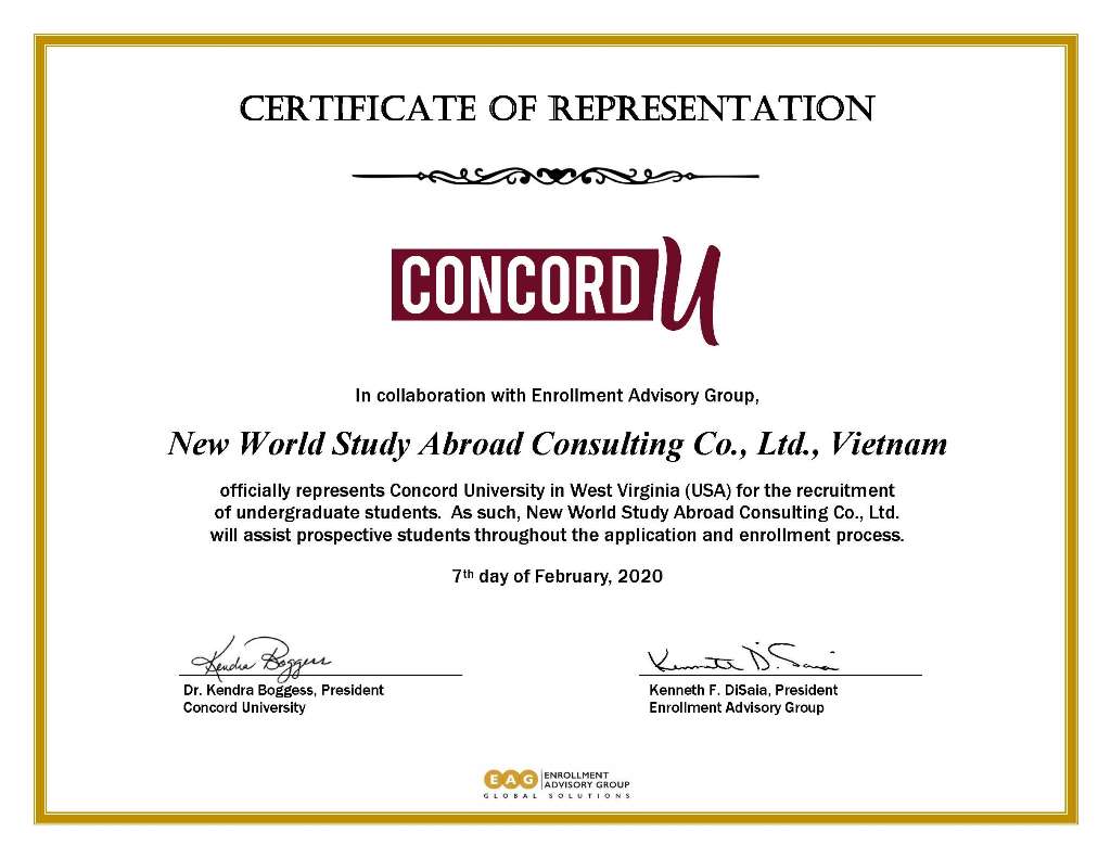 Concord University - Athens, West Virginia, Mỹ