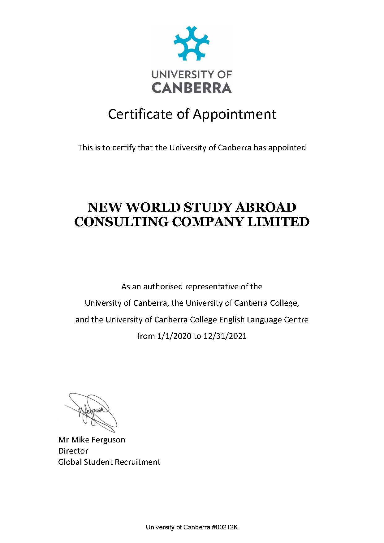 University of Canberra - Canberra, ACT , Úc