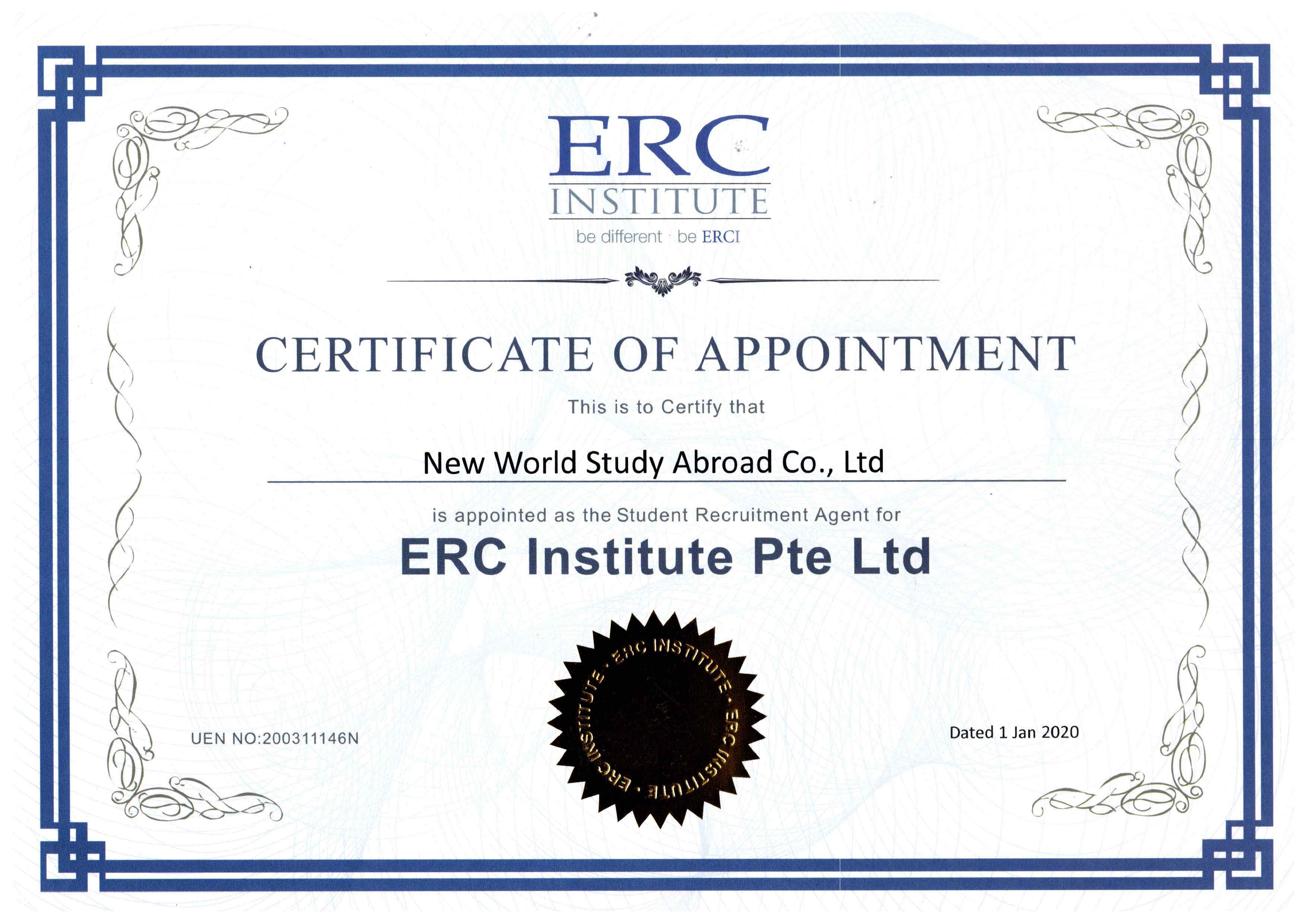 ERC Institute - Singapore