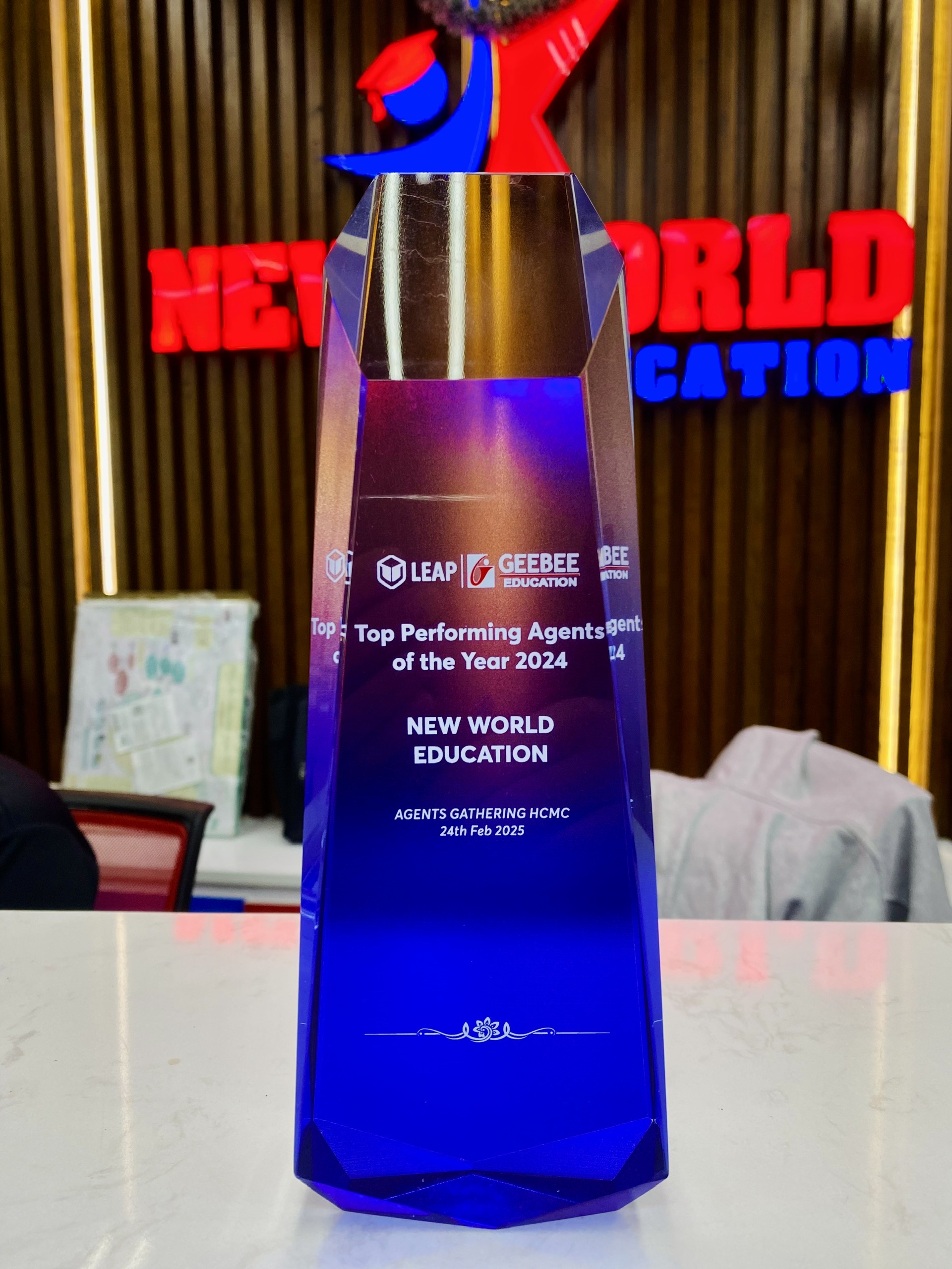 TOP Performing Agent Award 2024 - LEAP Geebee