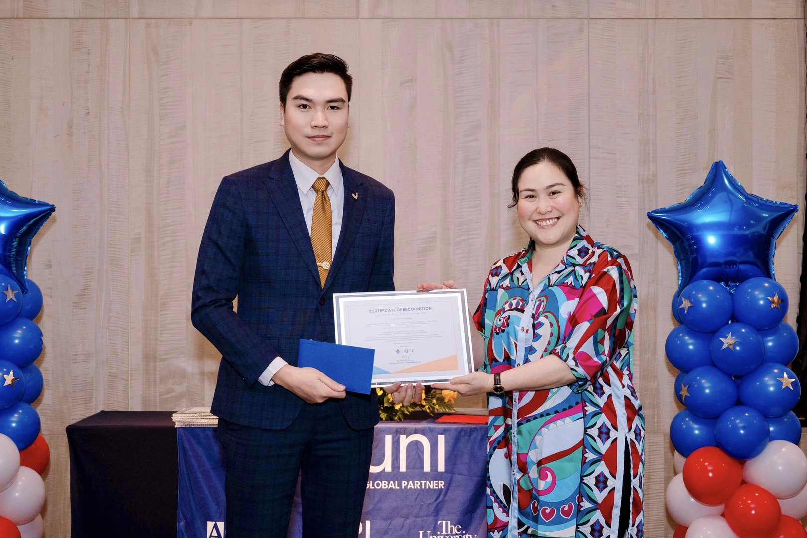 Top Performing Partner of the year 2025 - InUni