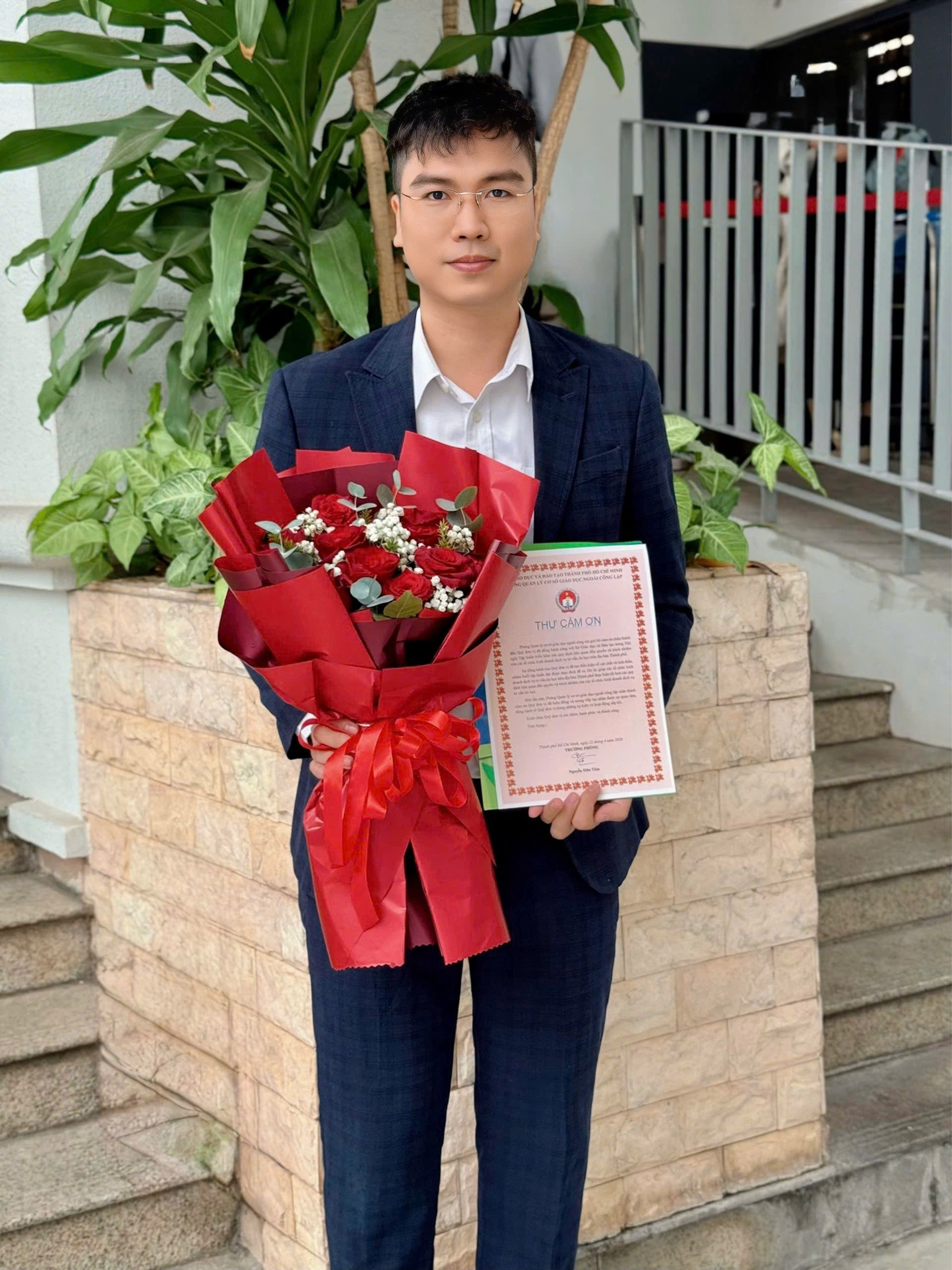 Thư cảm ơn từ Sở Giáo dục TPHCM