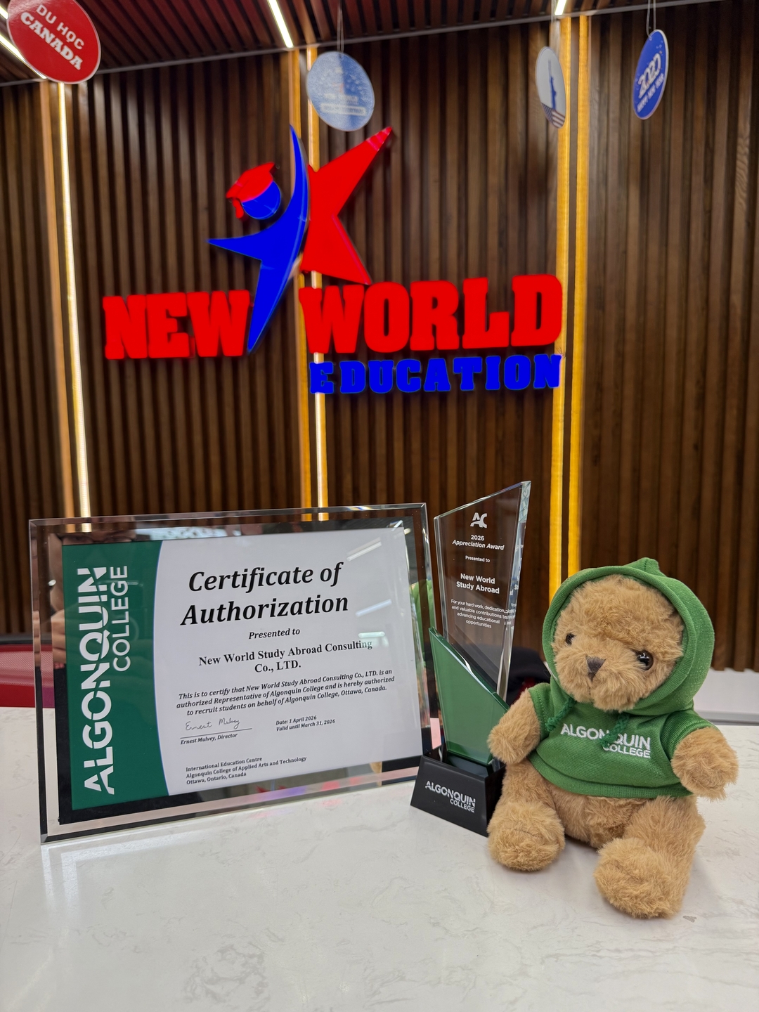 TOP 20 SEA Agents Awards 2024-2026 - Algonquin College, Canada