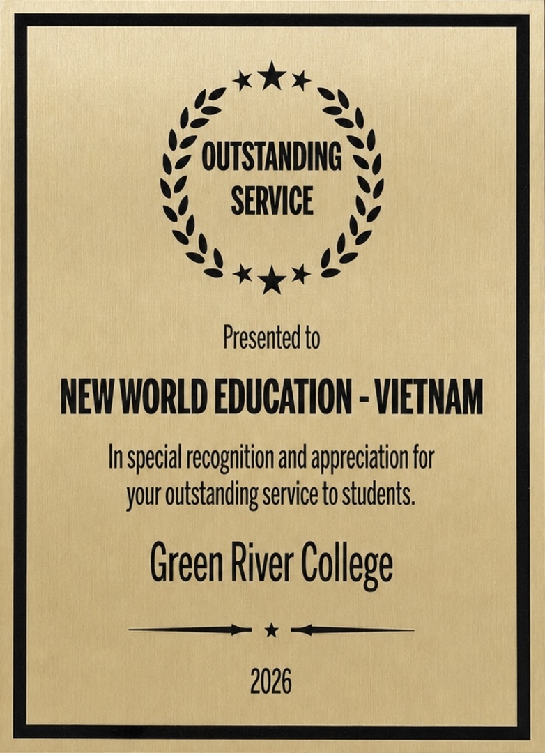 Outstanding Service - Green River College 2026